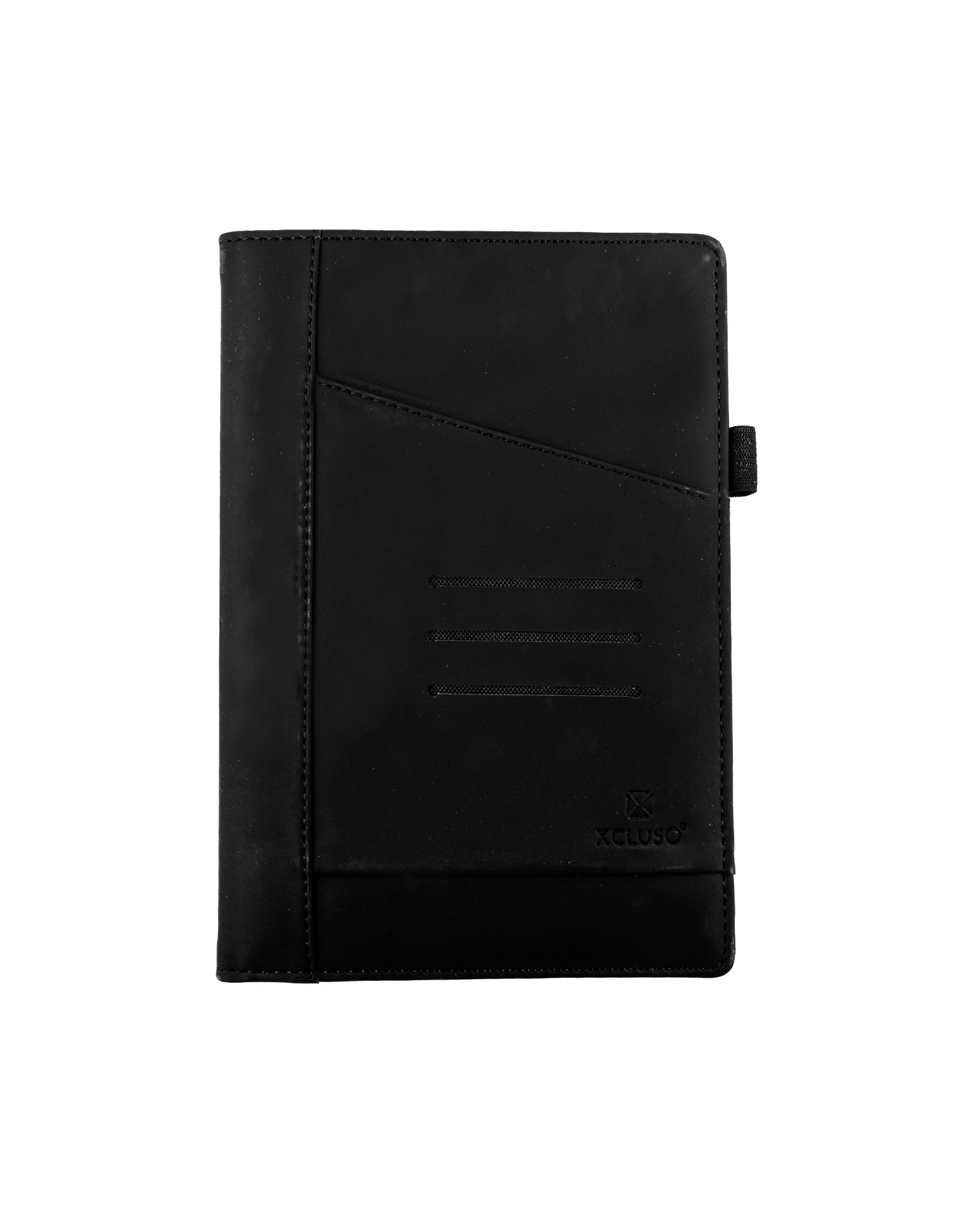 A5 Vegan Leather Mobile Wallet Notebook - 80 gsm
